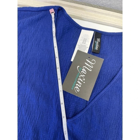 Maxine of Hollywood Womens M Navy Swimsuit/Cover-up NEW - Picture 5 of 14